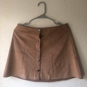 Kendall and Kylie button up skirt